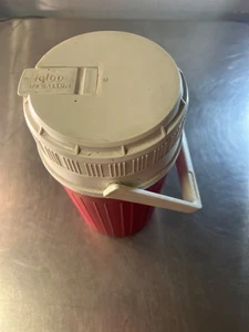 IGLOO Halbe Gallone Wasserkühler/Kanne Rot & Weiß EISTEE - Bild 1 von 4