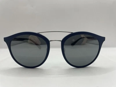 PRADA SPS 04R TFY-7W1 54-21-135 NAVY BLUE SUNGLASSES USED* - Image 1 of 4
