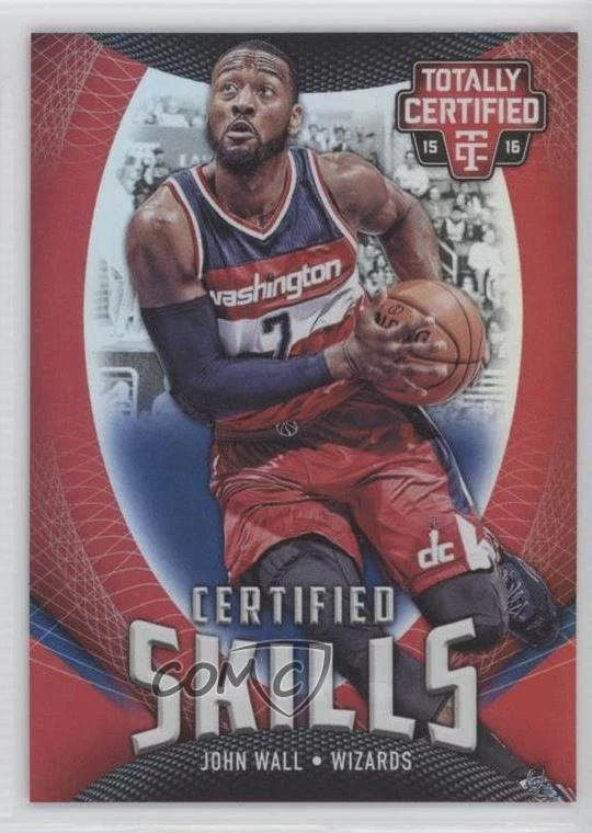 2015-16 Panini Totally Certified Certified Skills Mirror /25 John Wall #12 - Image 1 of 2