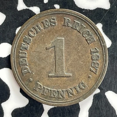 1887-A Germany 1 Pfennig Lot#C3932 - Image 1 of 2