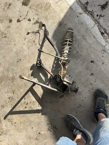 00 Polaris Xplorer 250 4X4 front strut suspension hub brakes shock strut Right - Picture 1 of 5