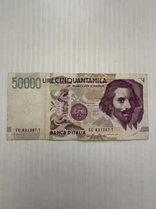 Italy 50000 Lire 1992 P-116 - Picture 1 of 2