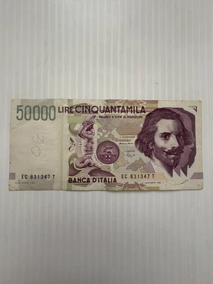Italy 50000 Lire 1992 P-116 - Image 1 of 2