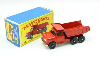 Matchbox Lesney 48c Dodge Dumper Truck BPW - Image 1 of 4