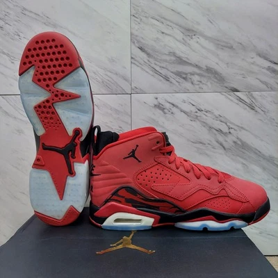 Jordan MVP Raging Bull Red Black Size 6 Y GS Big Kids DZ5577-600 Women's 7.5 - Image 1 of 4