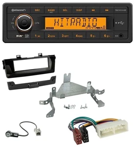 Continental 1DIN DAB MP3 AUX USB Autoradio für Kia Picanto ab 2017 Klavierlack - Bild 1 von 6