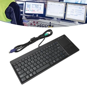 Industrial Ultra-Thin Mini Keyboard PS2 Interface No HUB Model 818B - Picture 1 of 24