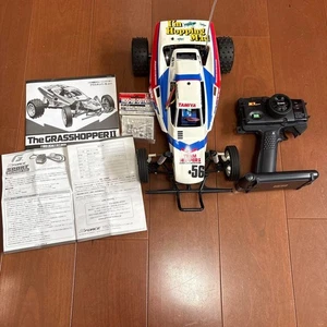 Tamiya Grasshopper II RC Buggy Set with Sanwa M7S Transmitter ESC Servo Receiver - Picture 1 of 13