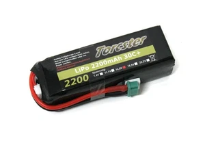 Torcster LiPo 2200mAh 4s 14,8V 30C+ Akku Batterie Modellbau Flugzeug NEU&OVP - Picture 1 of 1