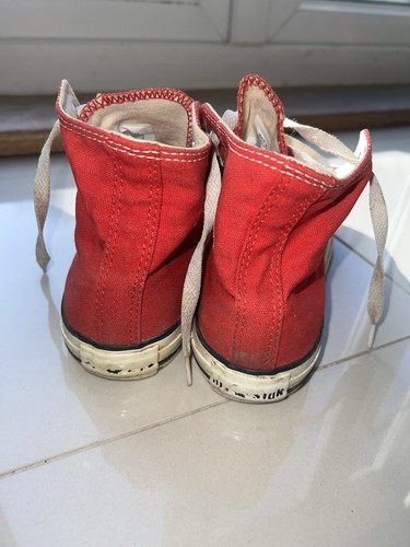 Converse alte donna rosse