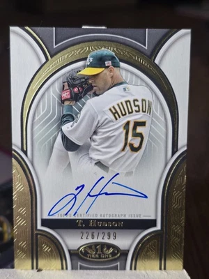 Tim Hudson 2023 Topps Tier One #PPA-TH Prime Performers Autographs /299 - Image 1 of 2