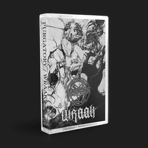 Purgatory / Wraak - tormented flesh MMXXV / unhallowed domains, MC Cassette Tape - Picture 1 of 2