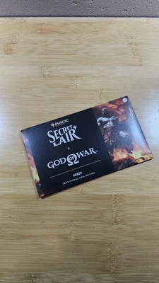 Magic the Gathering Secret Lair Playstation God of War: Greek (Foil)  - Image 1 of 2