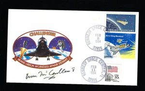 Bruce McCandless signed cover Space Exploration NASA Space Shuttle Astronaut - Picture 1 of 1