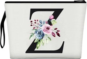 Trousse per Trucchi Da Donna, A-Z, Con 26 Lettere, Personalizzata, Regalo Di Com - Foto 1 di 12