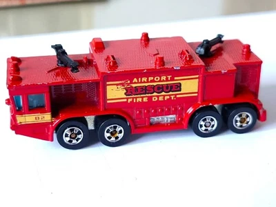 PRUEBA? SIN VENDER STOCK FRANCÉS HOT WHEELS HECHO EN FRANCIA CAMIÓN RESCATE AEROPUERTO INCENDIO Foto 1 de 4
