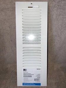 RB RELIABILT 14 IN X 4 IN SIDEWALL REGISTER - VENT COVER #0070101 - Picture 1 of 3