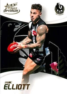 2022 COLLINGWOOD MAGPIES AFL Card JAMIE ELLIOTT Optimum - Picture 1 of 3