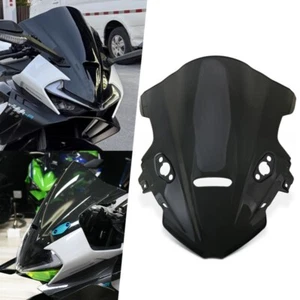 Motorcycle Windshield Windscreen Wind Deflectors For 675SR 675SR-R 675SRR Black - Picture 1 of 14