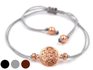 Blume Des Lebens Armband Silber Rosévergoldet Gothic Schmuck - NEU - Bild 1 von 1
