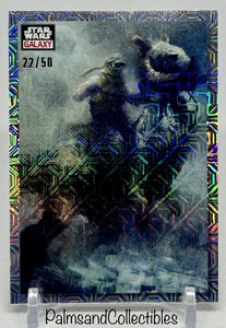2023 LUKE PREDATOR & PREY Topps Star Wars Galaxy Chrome #76 MOJO REFRACTOR /50
