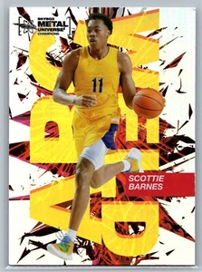 Scottie Barnes 2021 SkyBox Metal Universe Champions Arc Weld Insert #AW-6 - Picture 1 of 2