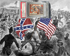 1965 A&BC Civil War News THE WAR ENDS #87 EXCELLENT 5 - Vintage garno PSA