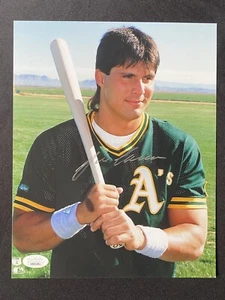 Jose Canseco Oakland A's Athletics 40/40 Signed Auto 8x10 Photo ~ JSA COA - Picture 1 of 5