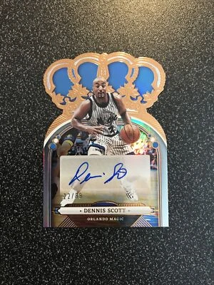 Dennis Scott 2022 Crown Royale Crown autógrafo automático 22/99 D3 Great Scott Foto 1 de 3