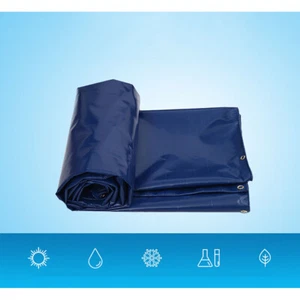 Waterproof Anti-UV Tarpaulin Tarp Canvas Heavy Duty Camping Poly Tarps Cover - Picture 1 of 6