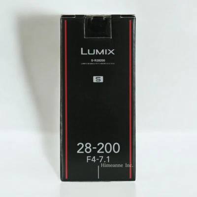 Panasonic Lumix S 28-200mm f4-7.1 MACRO O.I.S. Zoom Lens Leica L-mount Camera - Image 1 of 4