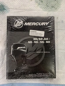 MERCURY 30 40 Jet-40 50 55 60 Outboard 1997-2015 Service Manual - Picture 1 of 3