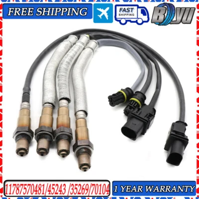 Sensor de oxígeno aguas arriba + aguas abajo para BMW E81 E82 E87 E90 120i 320i Foto 1 de 4