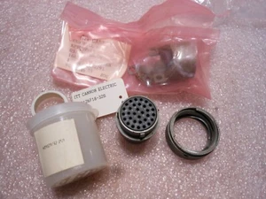 AMPHENOL/ITT CONNECTOR WITH CONTACTS PART # MS3126F18-32S NSN: 5935-00-780-5761 - Picture 1 of 3