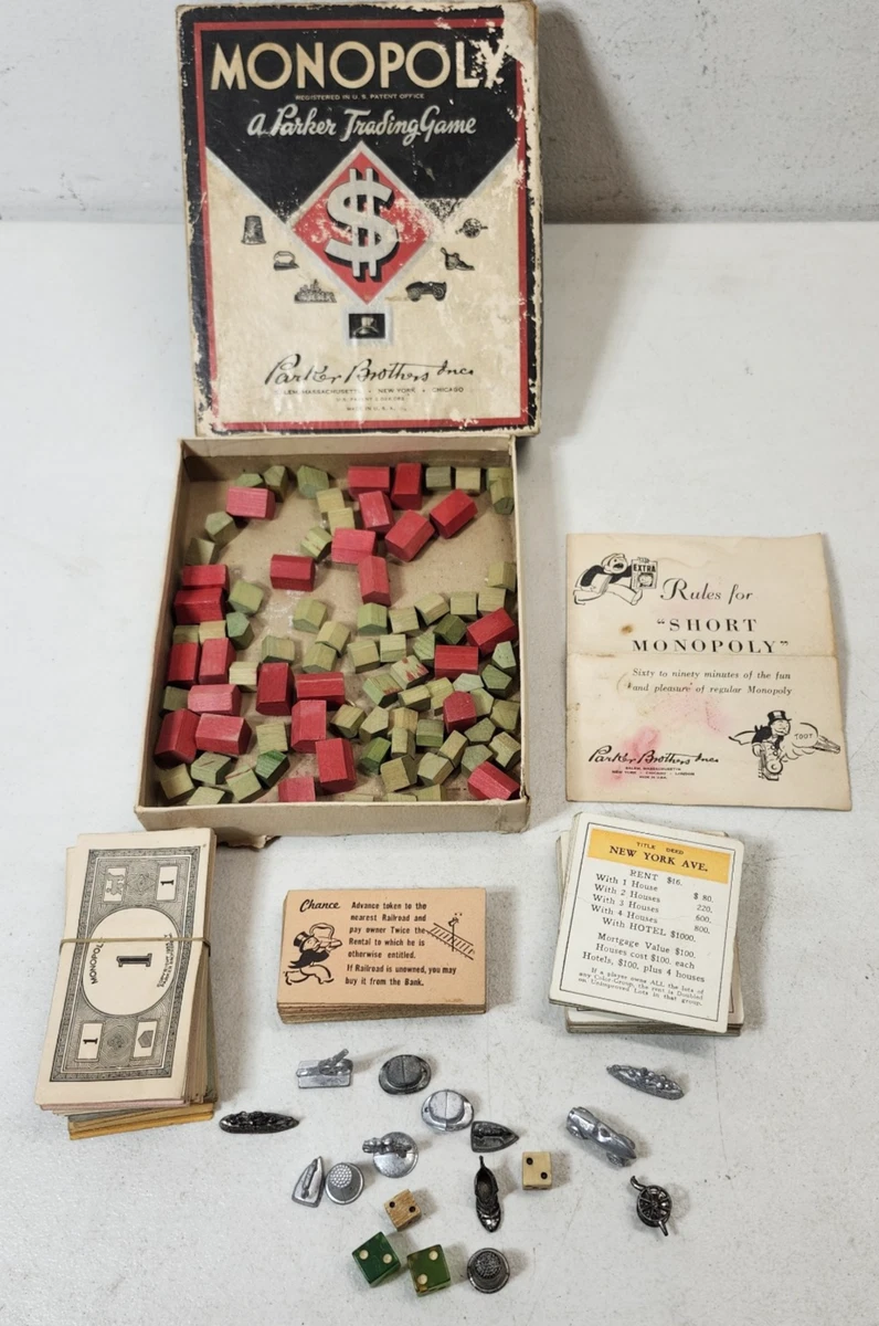 1947 2 players Vintage Manufacture Board & Traditional Games for