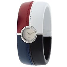 Dolce  Gabbana orologio bracciale donna bianco rosso blu D&G time antibes bangle