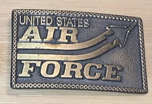United States Air Force Gürtelschnalle Vintage 70er Jahre - Bild 1 von 2