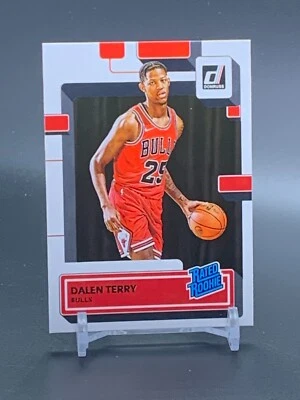 2022-23 Panini Donruss Rated Rookie #218 DALEN TERRY Chicago Bulls RC - Image 1 of 2