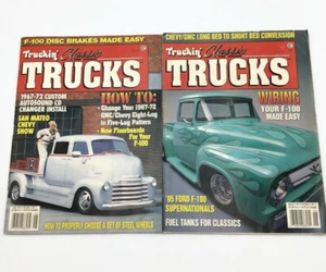 Truckin' Classic Trucks Magazine June & August 1995 Ford F-100 Chevy - Imagen 1 de 10
