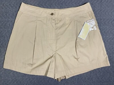 Michael Kors Women Khaki Shorts Size 6 NWT - Image 1 of 4