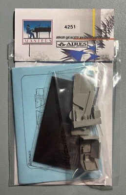 AIRES HOBBY MODELS 4251 - BF 109G-6 COCKPIT (LATE) (HASEGAWA) - 1/48 RESIN KIT - Immagine 1 di 3