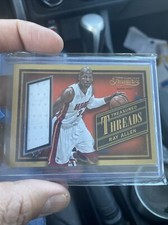 2013-14 Timeless Treasures TREASURED THREADS Ray Allen Jersey Miami Heat CELTICS