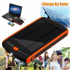 23000mAh Solar Charger Portable Power Bank W/ Led light for Outdoor Laptop Phone
