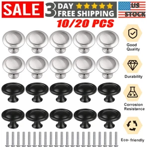 2/10/20X Perillas de Puerta de Acero Inoxidable Manijas de Armario Armario Cajón Cocina Tirador - Imagen 1 de 28