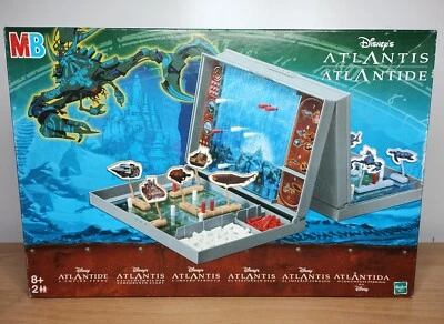 Disney Atlantis Battleships Game MB Games Vintage 2001 Complete. - Image 1 of 4