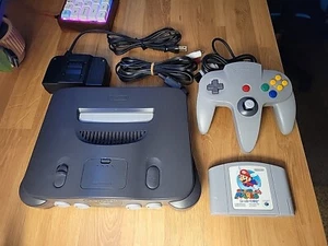 Nintendo 64 N64 Console Set *REGION FREE* Used Tested *fast Shipping* US SELLER - Picture 1 of 8