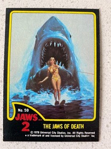 *(VA) 1978 Topps Jaws 2**SELECT **Your Cards & STICKERS See Photo and Price