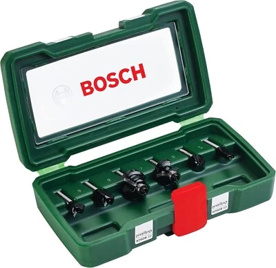 BOSCH ROUTING BIT SET (6PCS) SHANK 6mm PR-RB6 - Image 1 of 4
