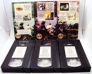 6 Peter Rabbit Tales by Beatrix Potter VHS Video Tapes Volumes 2 3 4 Family Film - Imagen 1 de 8