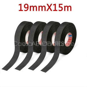 4 rolls Cloth Tape Wire electrical wiring harness car auto suv truck 19mm*15m